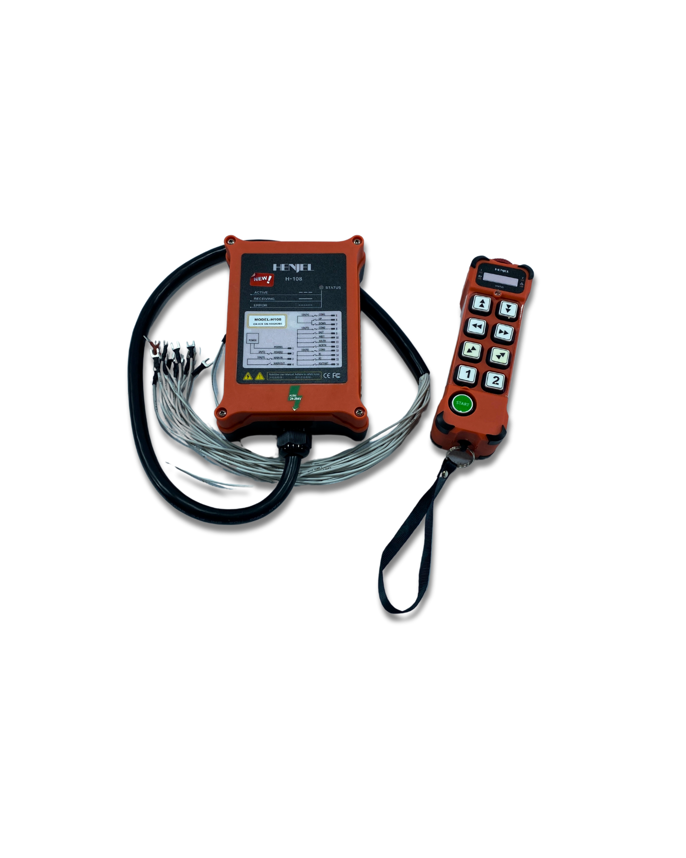 HENJEL STATUS INDUSTRIAL RADIO CONTROLE M...